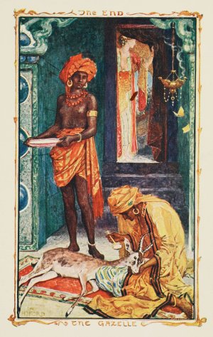 The Gazelle by Henry Justice Ford Oil Painting