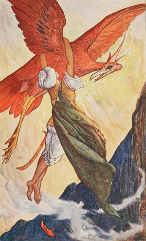 The Nunda, Eater of people by Henry Justice Ford Oil Painting