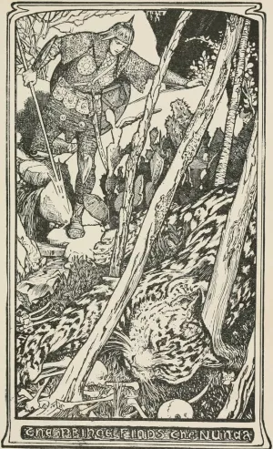 The Prince finds the Nunda by Henry Justice Ford Oil Painting