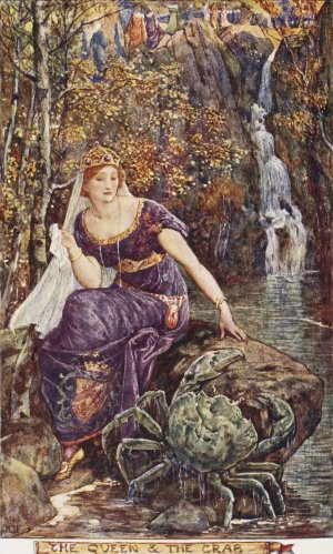 The queen and the crab by Henry Justice Ford Oil Painting