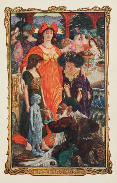 The Tontlawald  by Henry Justice Ford - Hand-Painted Oil Painting Reproduction