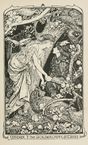 Under the Golden Apple Tree by Henry Justice Ford Oil Painting