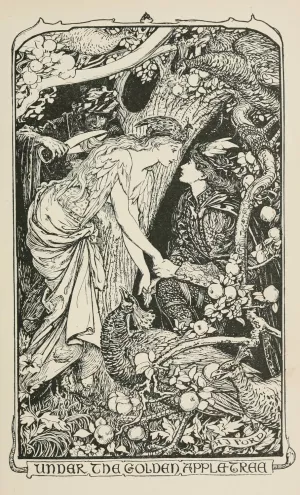 Under the Golden Apple Tree by Henry Justice Ford Oil Painting