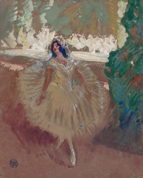 Main Product Photo of Pavlova  Painting by Henry Keller