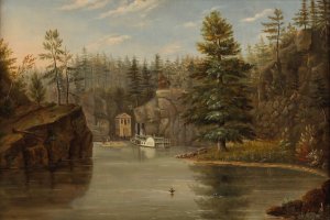 Gorge of the St. Croix by Henry Lewis Oil Painting