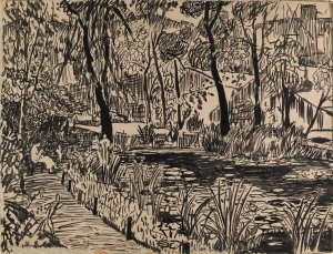 Arboretum by Henry Lyman Sayen Oil Painting