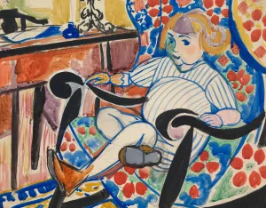 Gouache by Henry Lyman Sayen Oil Painting