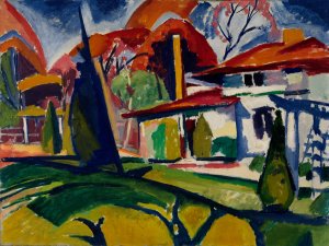 Newman's House by Henry Lyman Sayen Oil Painting