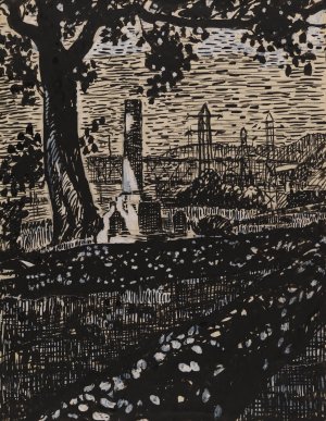 Untitled II by Henry Lyman Sayen Oil Painting