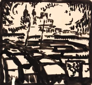 Untitled VII by Henry Lyman Sayen Oil Painting
