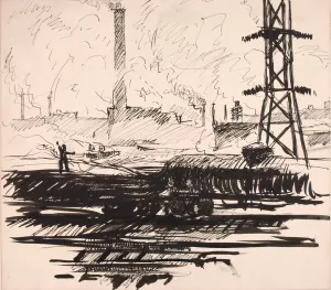 Untitled VIII by Henry Lyman Sayen Oil Painting