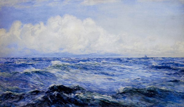 Main Product Photo of Bright Morning After a Breeze Painting by Henry Moore