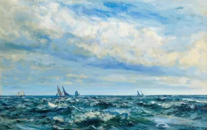 Summer Sailing by Henry Moore Summer Sailing by Henry Moore Oil Painting