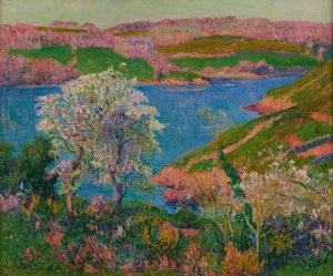 L'Anse du Goulineau by Henry Moret Oil Painting