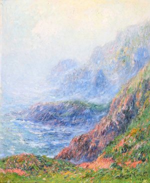 Matinee brumeuse a Ouessant by Henry Moret Oil Painting