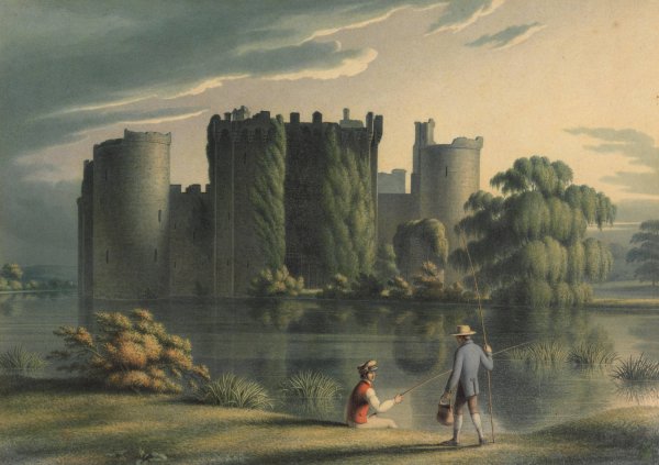 Bodiam Castle by Henry Morton - Hand-Painted Oil Painting Reproduction