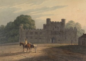 Gateway to Battle Abbey by Henry Morton Oil Painting