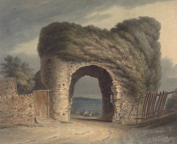 Main Product Photo of Strand Gateway, Winchelsea Painting by Henry Morton