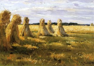 Autumn Sunlight by Henry Mosler Oil Painting