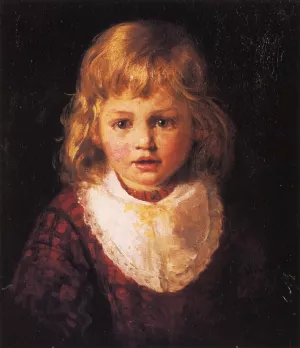 Heidi by Henry Mosler Oil Painting