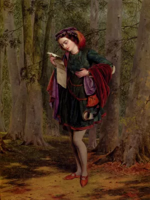 Rosalind, As You Like It by Henry Nelson O'Neil Oil Painting