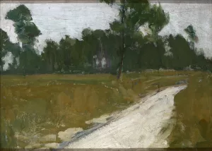 Country Road In France by Henry Ossawa Tanner Oil Painting