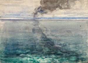 Crossing The Atlantic by Henry Ossawa Tanner Oil Painting
