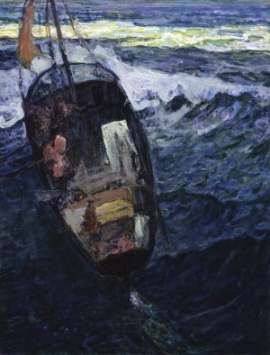 Fishermen At Sea by Henry Ossawa Tanner Oil Painting