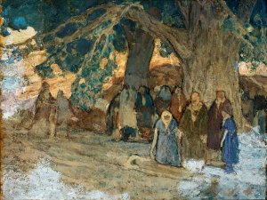 He Healed the Sick by Henry Ossawa Tanner Oil Painting