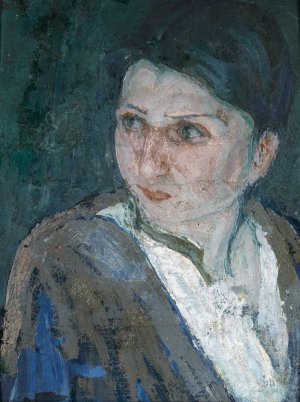Head of a Woman in Jerusalem by Henry Ossawa Tanner Oil Painting