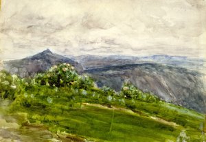 Mountain Landscape, Highlands, North Carolina by Henry Ossawa Tanner Oil Painting