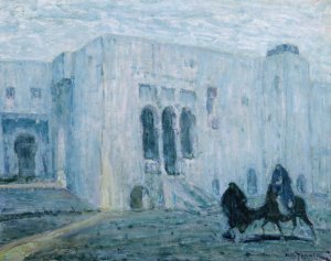 Palace of Justice, Tangier by Henry Ossawa Tanner Oil Painting