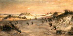Sand Dunes at Sunset, Atlantic City by Henry Ossawa Tanner Oil Painting