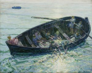 The Miraculous Haul of Fishes by Henry Ossawa Tanner Oil Painting