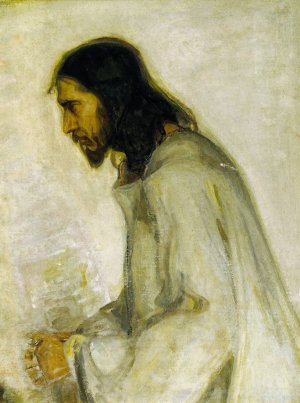 The Savior by Henry Ossawa Tanner Oil Painting