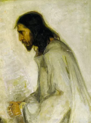 The Savior by Henry Ossawa Tanner Oil Painting