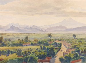 View Of Cuernavaca by Henry Otto Wix Oil Painting