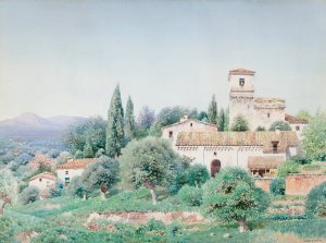 Spanish Villa II by Henry Pember Smith Oil Painting
