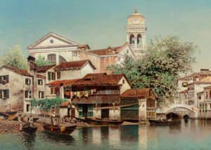 Venice by Henry Pember Smith Oil Painting