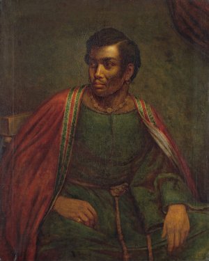 Ira Aldridge as Othello by Henry Perronet Briggs Oil Painting