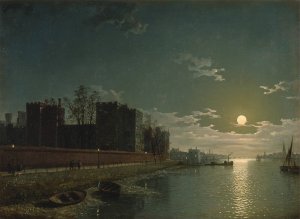 Lambeth Palace by Henry Pether Oil Painting
