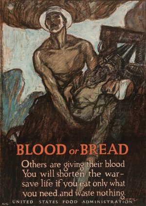 Blood or Bread by Henry Raleigh Oil Painting