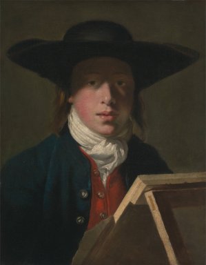 George Morland by Henry Robert Morland Oil Painting