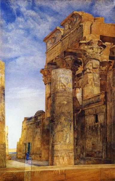 Main Product Photo of Kom Ombo Painting by Henry Roderick Newman