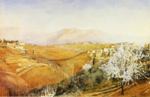 Tuscany by Henry Roderick Newman - Oil Painting Reproduction
