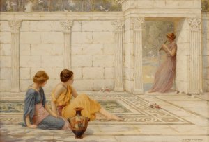 Melody by Henry Ryland Oil Painting