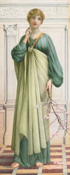 Spring by Henry Ryland Oil Painting