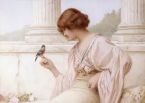 The Captive's Return Oil painting by Henry Ryland