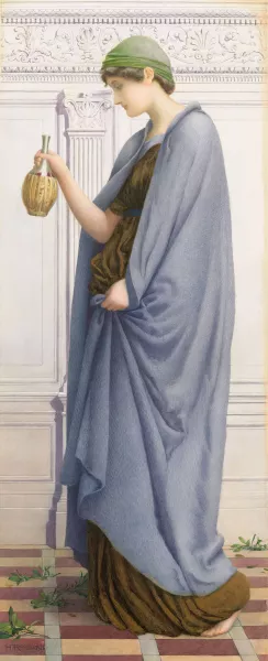 Winter by Henry Ryland Oil Painting
