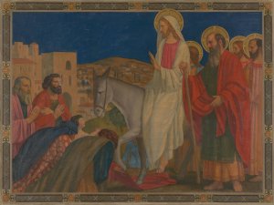 Entry Into Jerusalem by Henry Siddons Mowbray Oil Painting
